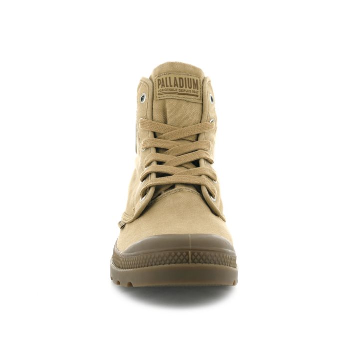 Bottes Palladium Pampa Hi Homme Vert Olive | FR SRU245G